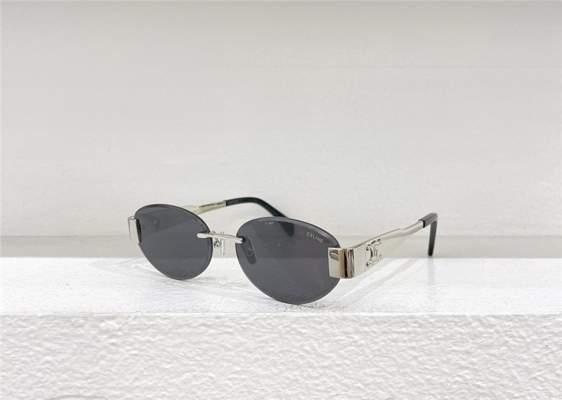 Ce1i*e frameless retro sunglasses