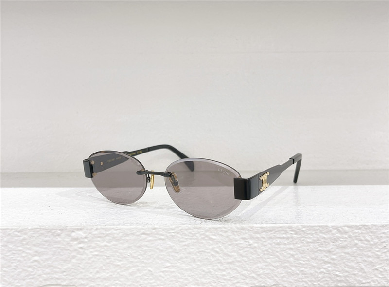 Ce1i*e frameless retro sunglasses