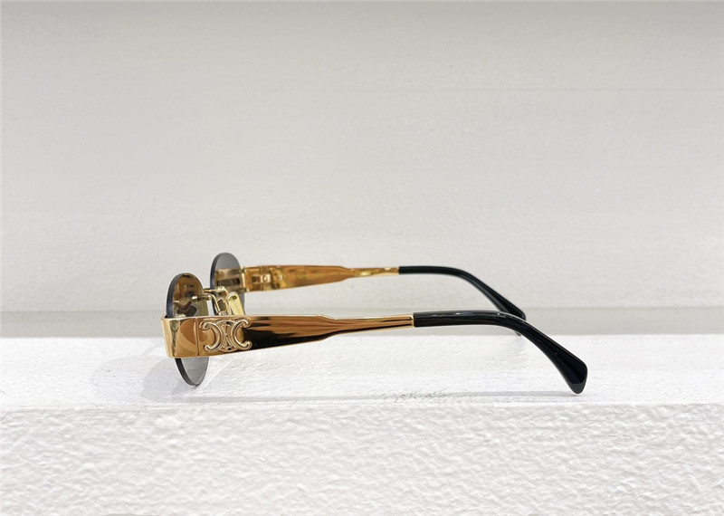 Ce1i*e frameless retro sunglasses