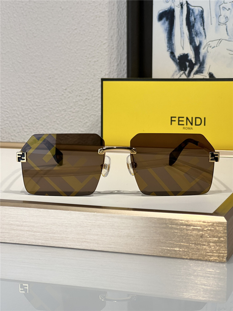 F**di small square sunglasses