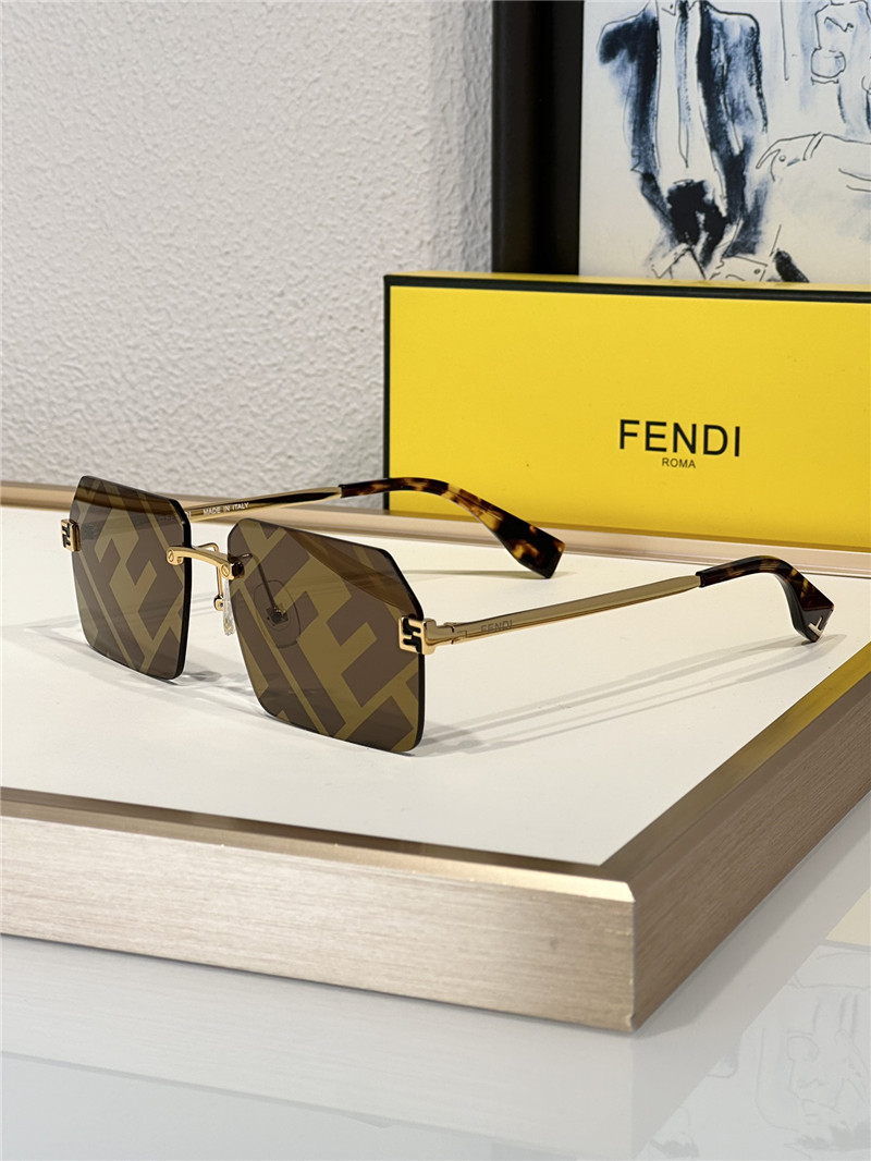 F**di small square sunglasses