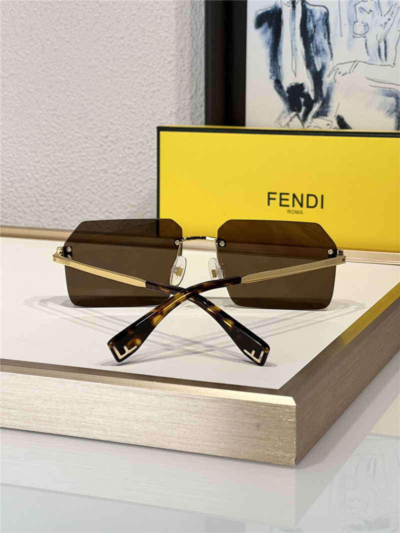 F**di small square sunglasses