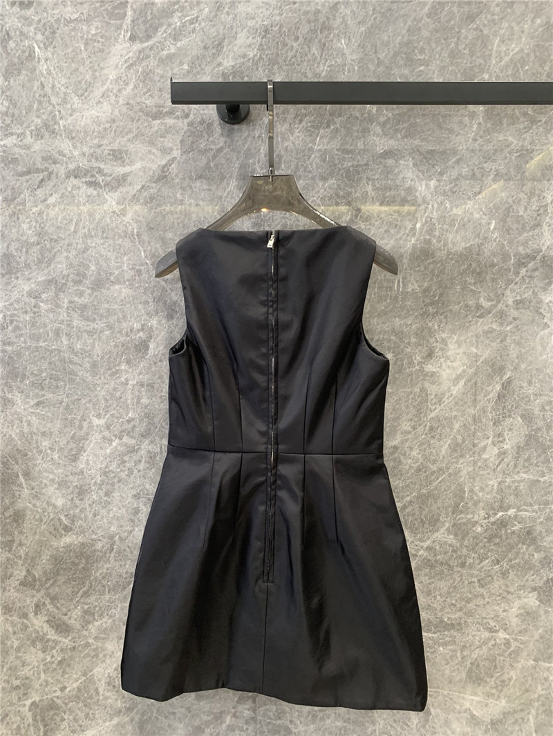 Pra*a triangle bag recycled nylon vest dress replica clothing sites