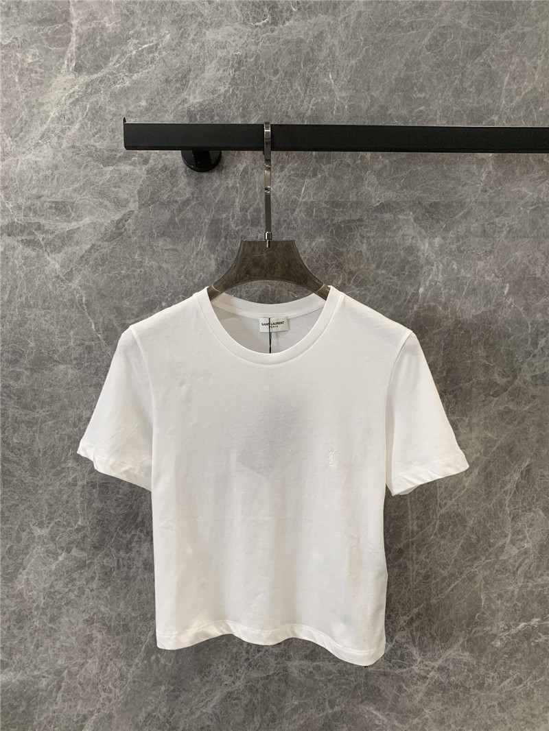 Y51 embroidered cropped t-shirt replica designer clothes