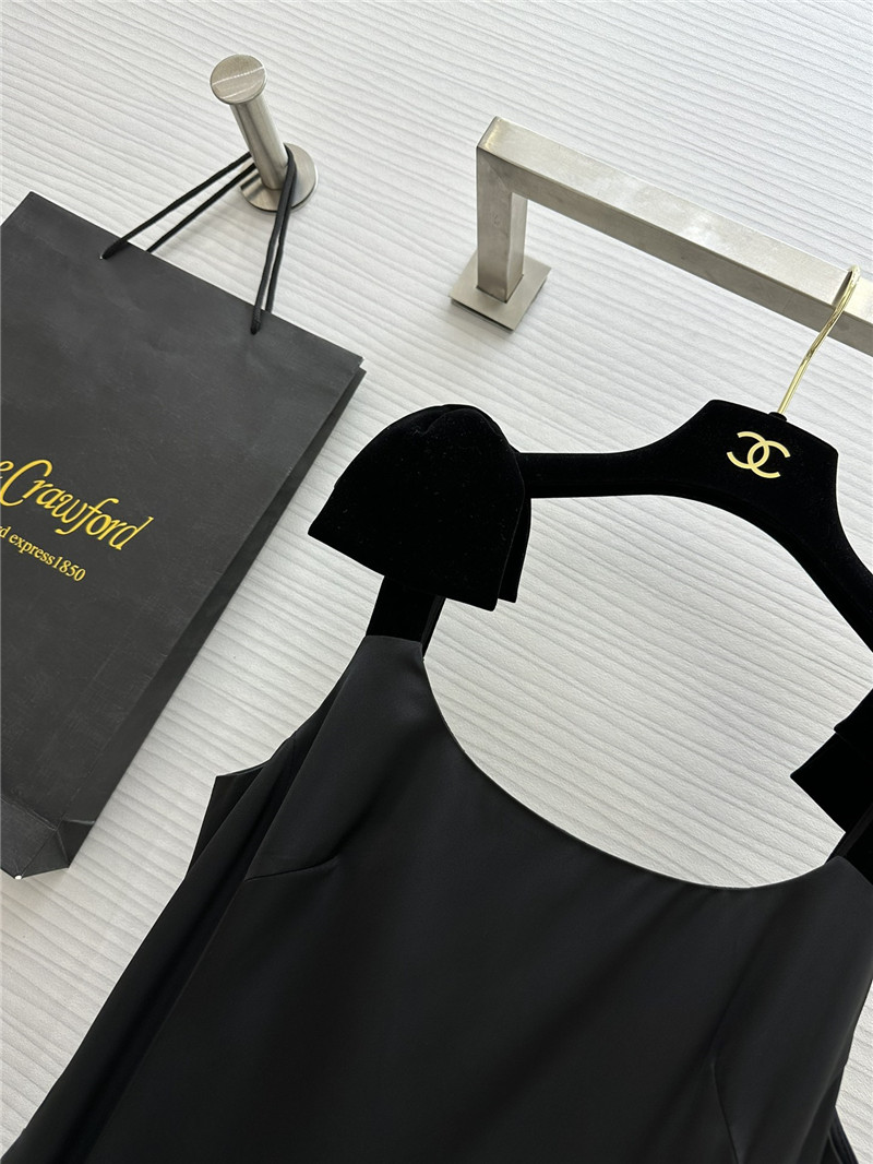 Chloé velvet bow strap dress replicas clothes