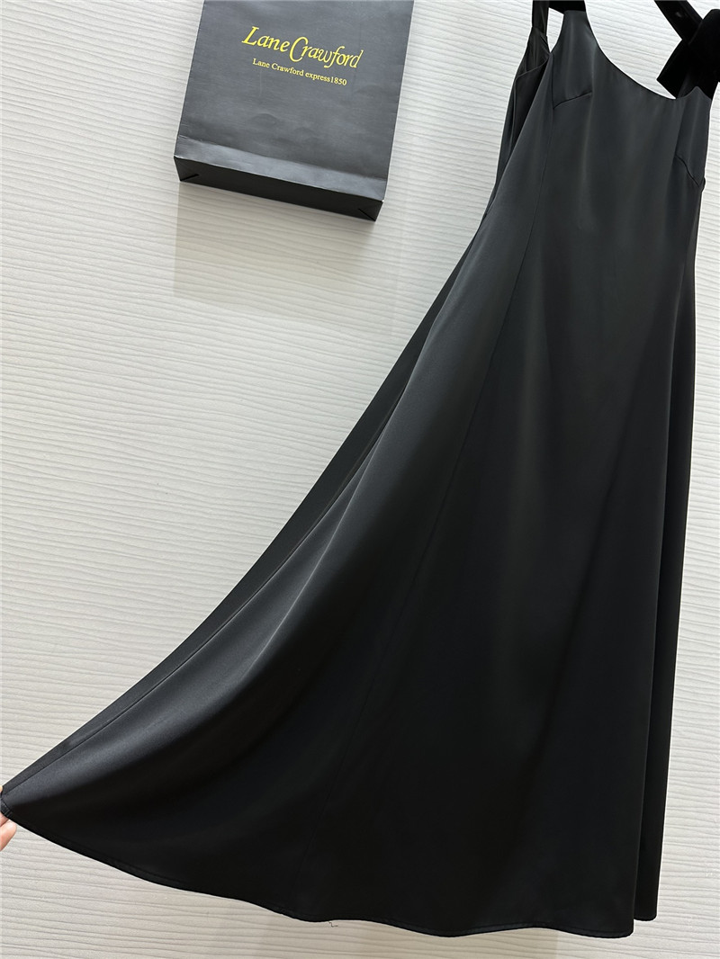 Chloé velvet bow strap dress replicas clothes