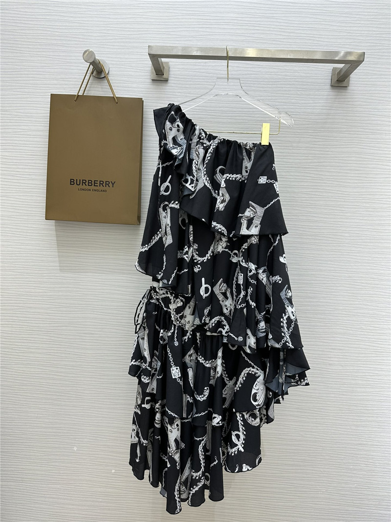 Bv*b*rry off-shoulder dress replica designer clothing websites