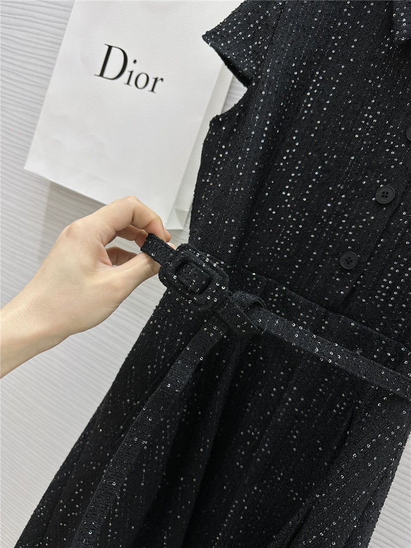 D10r hepburn style pleated dress replica designer clothes
