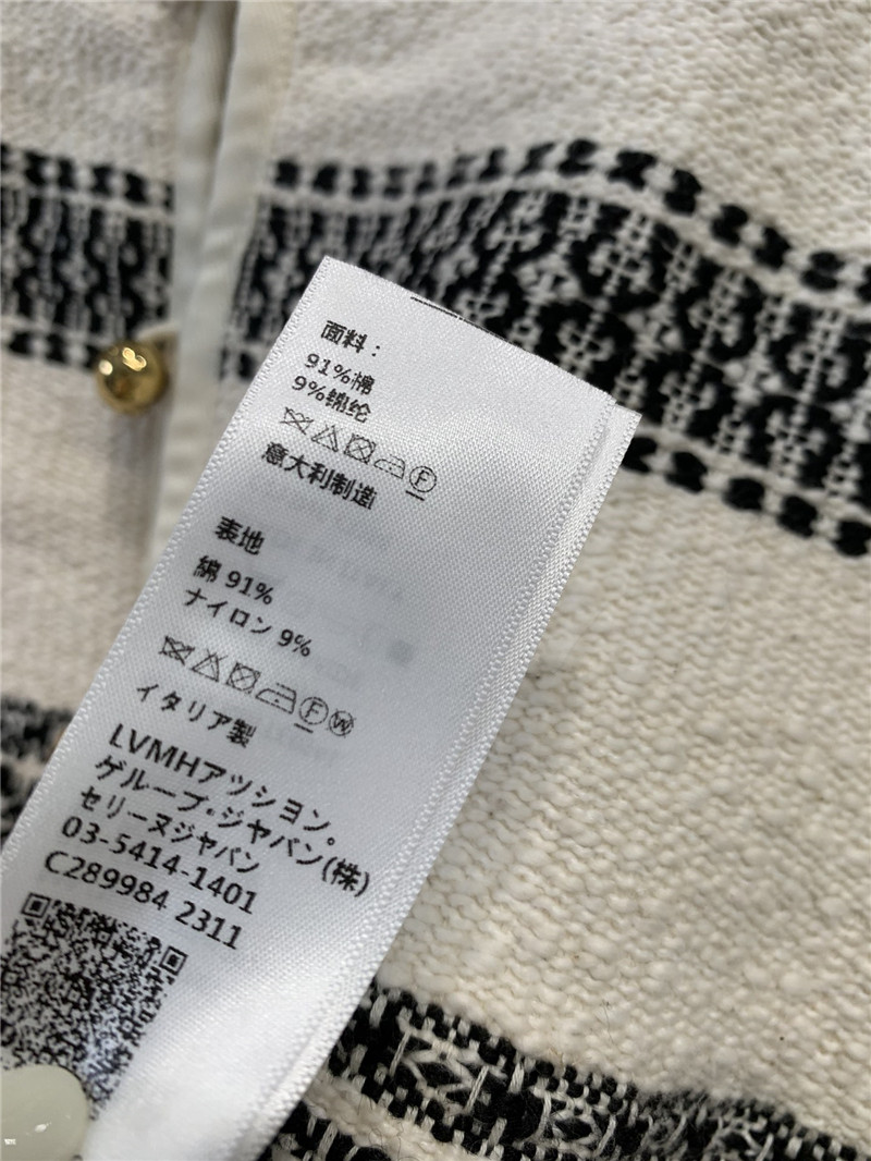Ce1i*e striped cardigan jacket replica d&g clothing