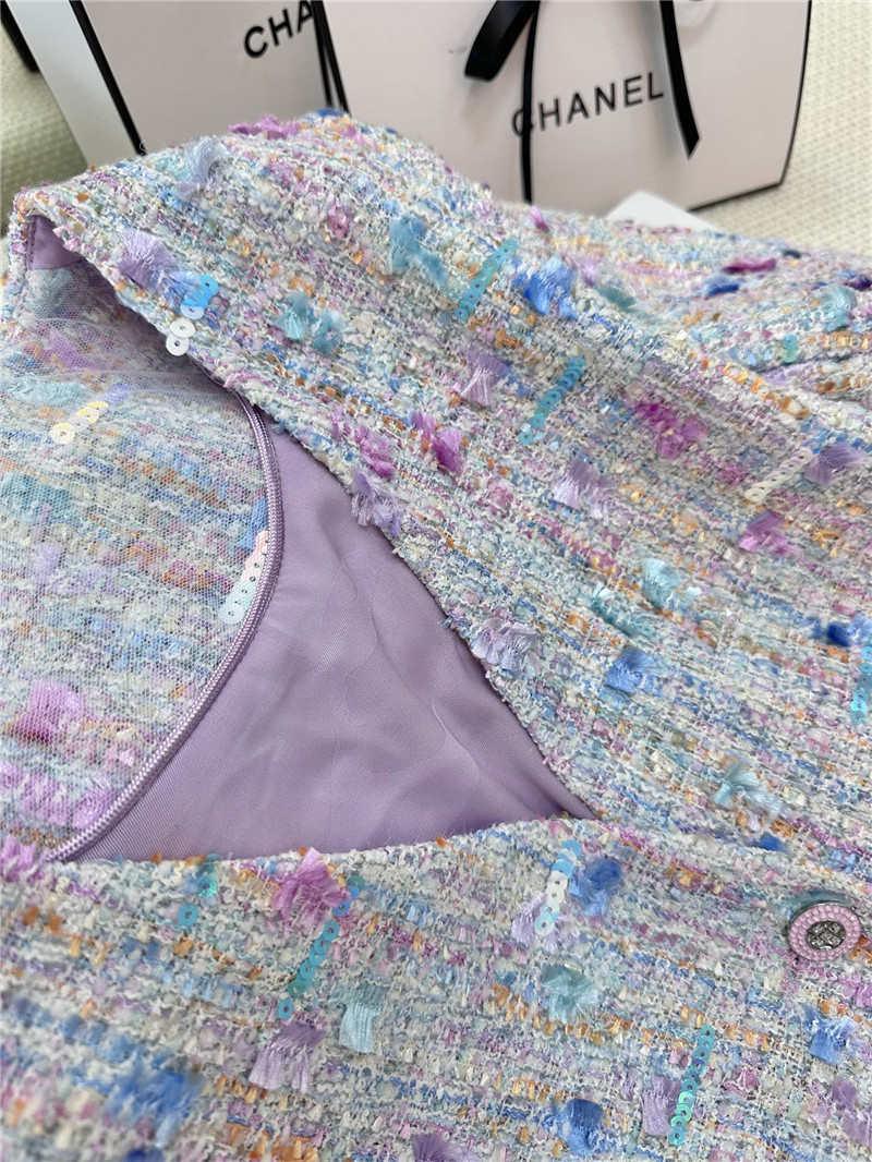 Ch**el new white coat replica designer clothes