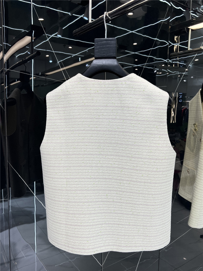 Ch**el tweed vest replica d&g clothing