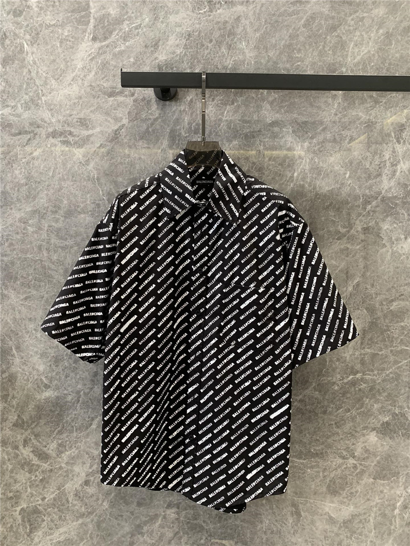 Ba1en*iaga full print short sleeve shirt replica d&g clothing