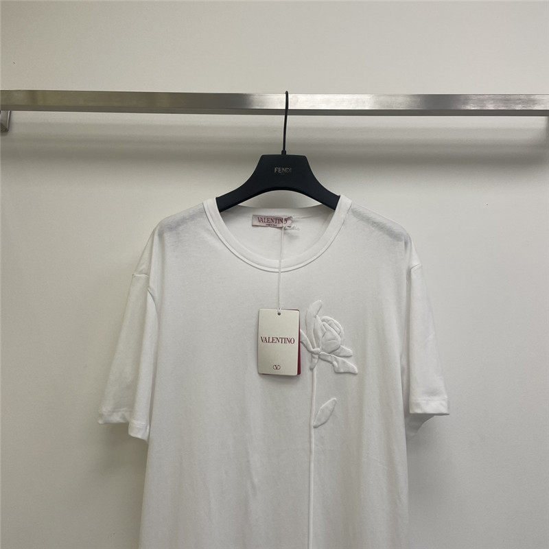 Va1e*ntin0 cotton t-shirt cheap replica designer clothes