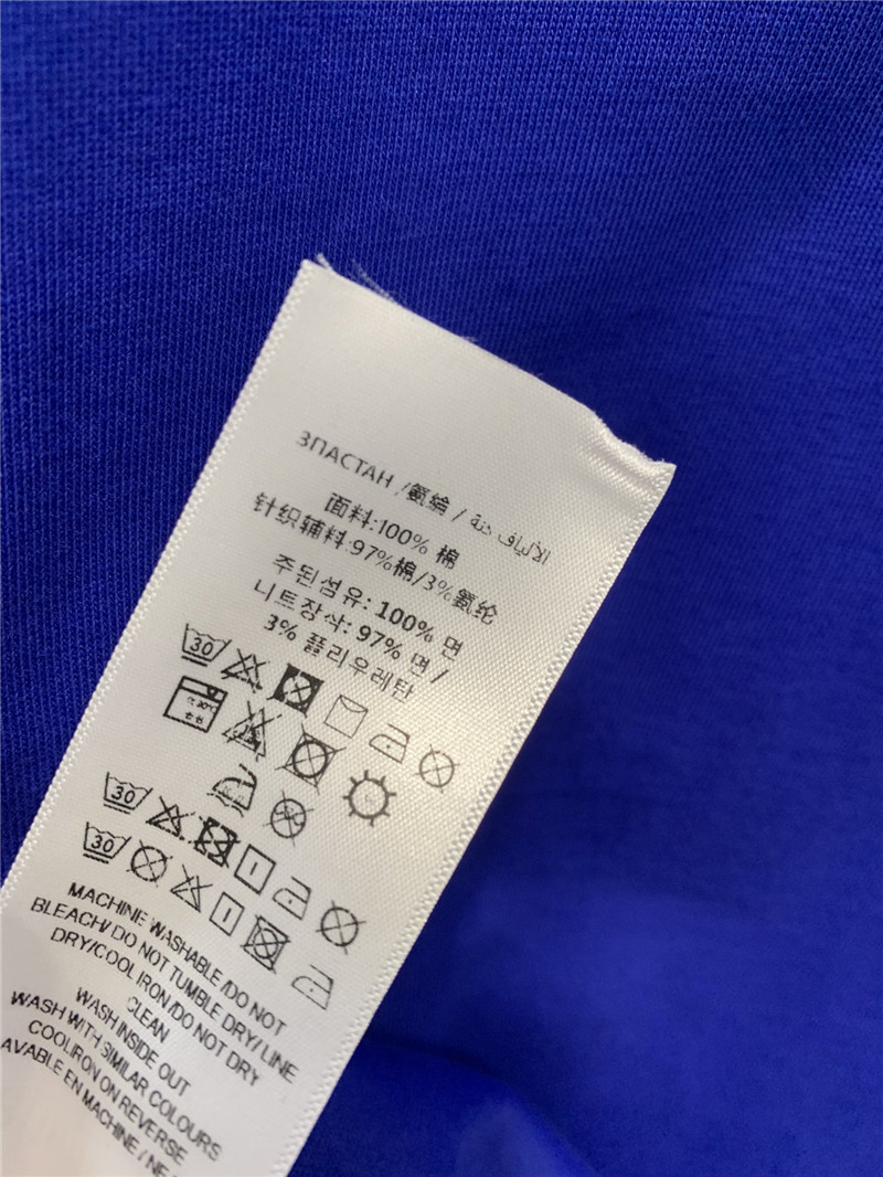 Bv*b*rry round neck short sleeve t-shirt replica clothes