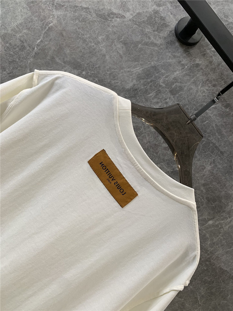 l0vis Vvtt0n lv embroidery short-sleeved t-shirt replicas clothes