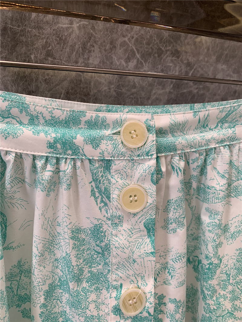 D10r jouy animal print skirt replica clothes