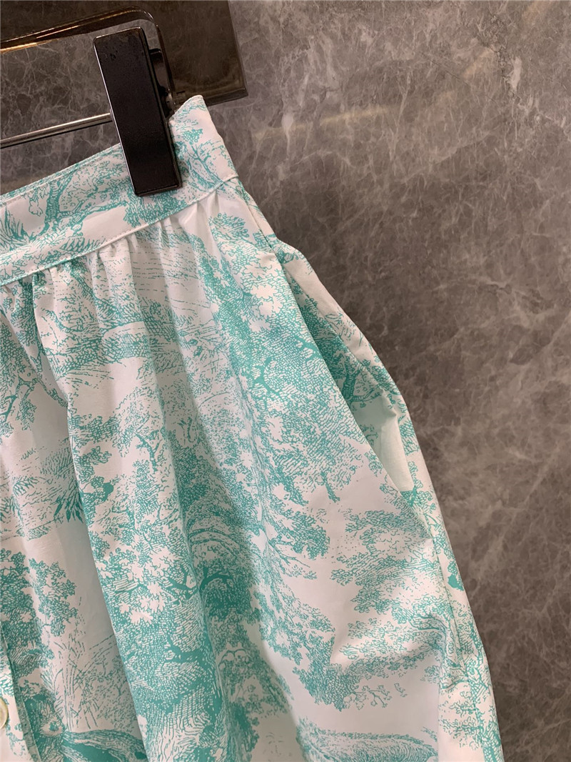 D10r jouy animal print skirt replica clothes