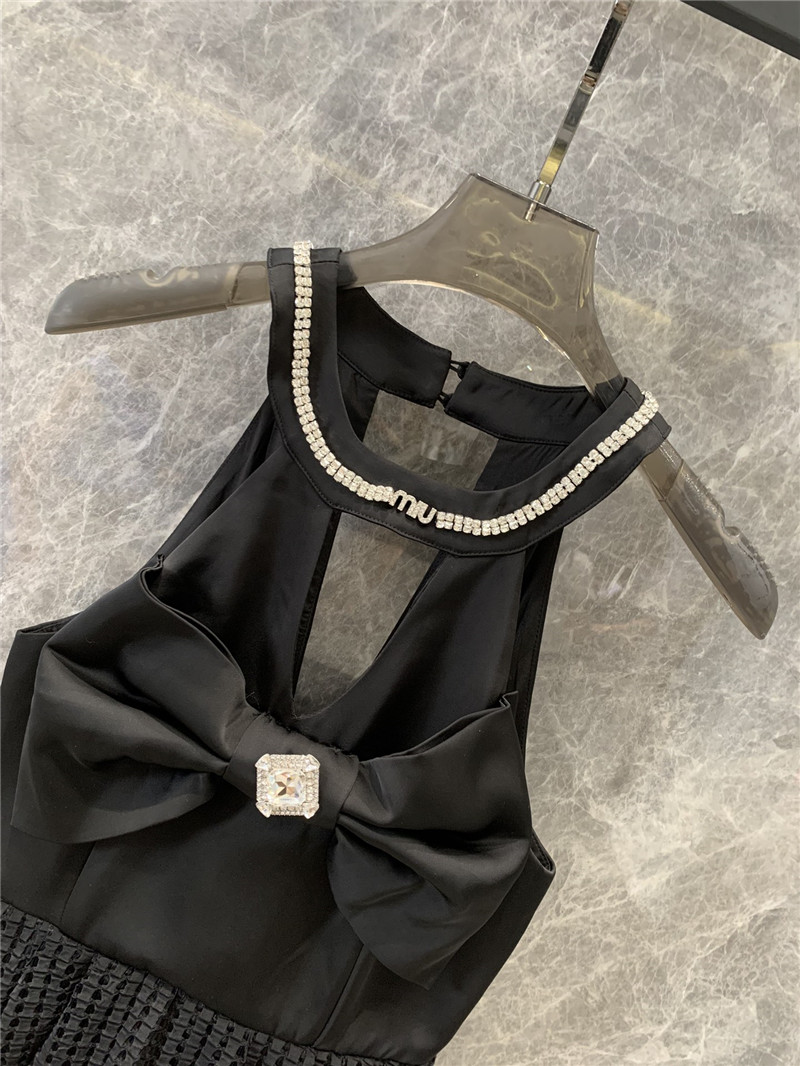 m1um1u D1am0nd bow decoration double cake skirt replica clothes