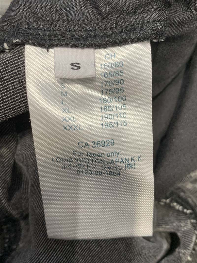 l0vis Vvtt0n lv monogram tencel jeans replica clothing sites