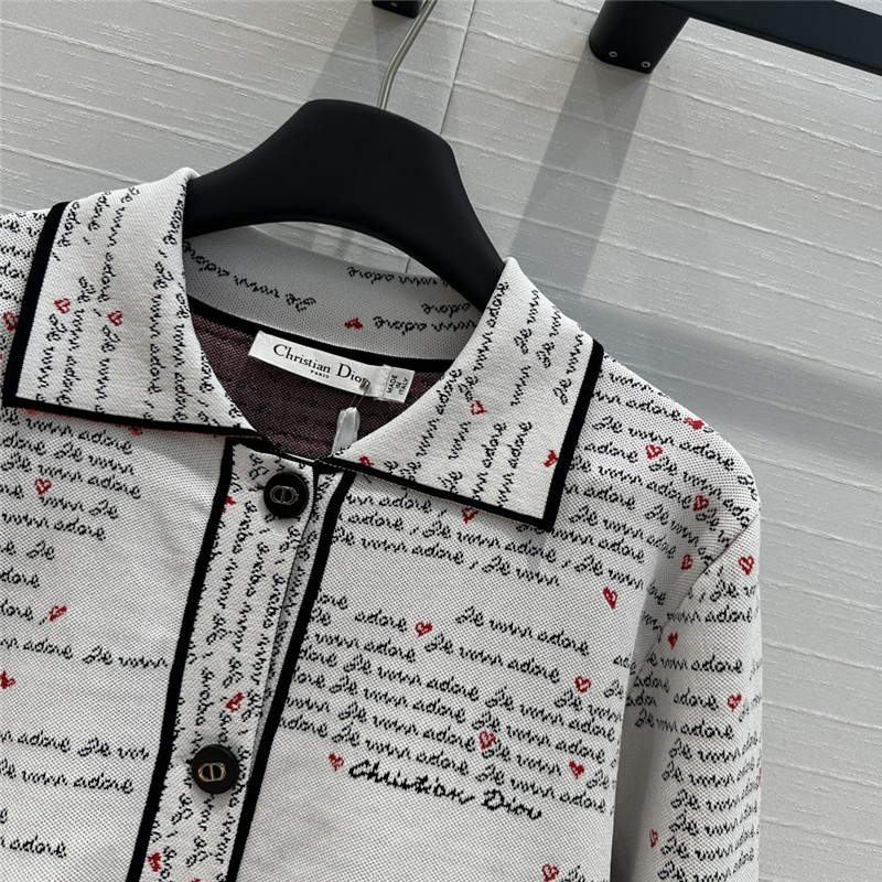 D10r single breasted lapel cardigan replica designer clothes