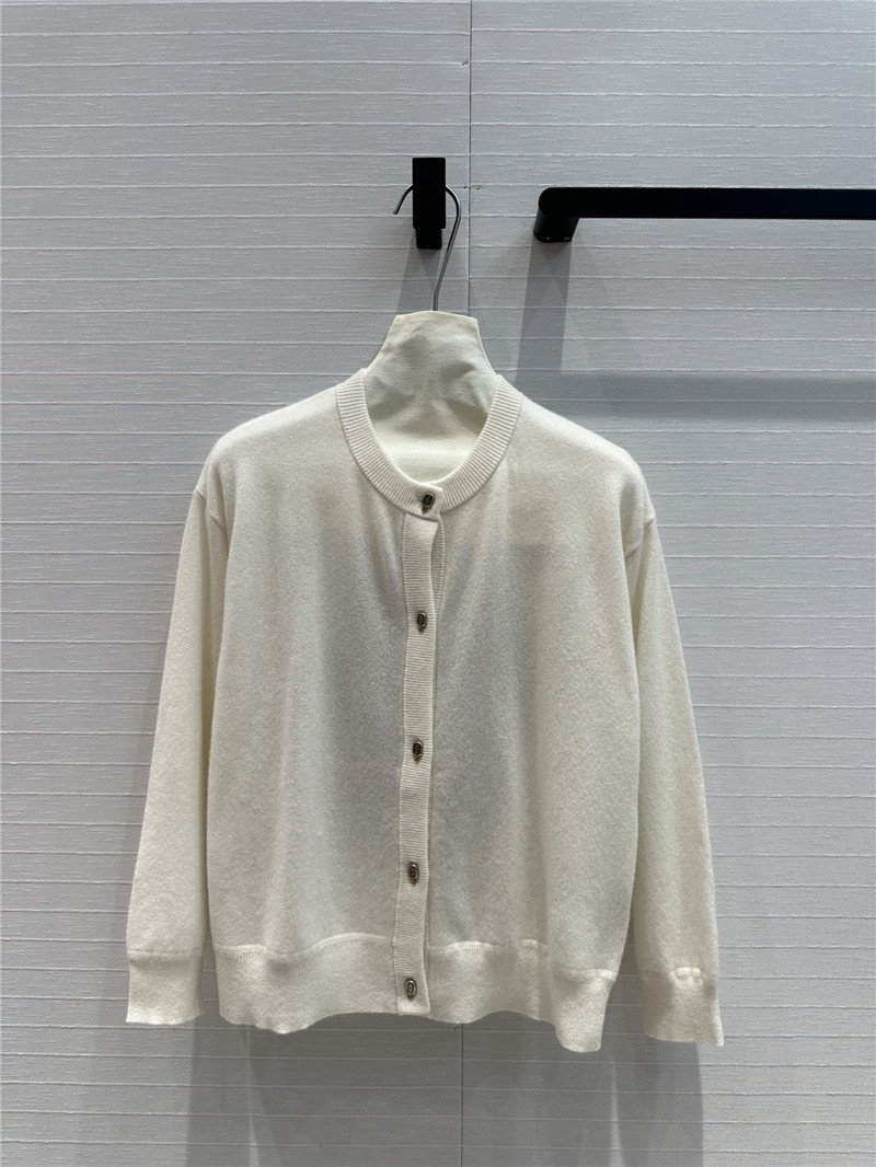 H**me5 round neck cashmere cardigan replica designer clothes