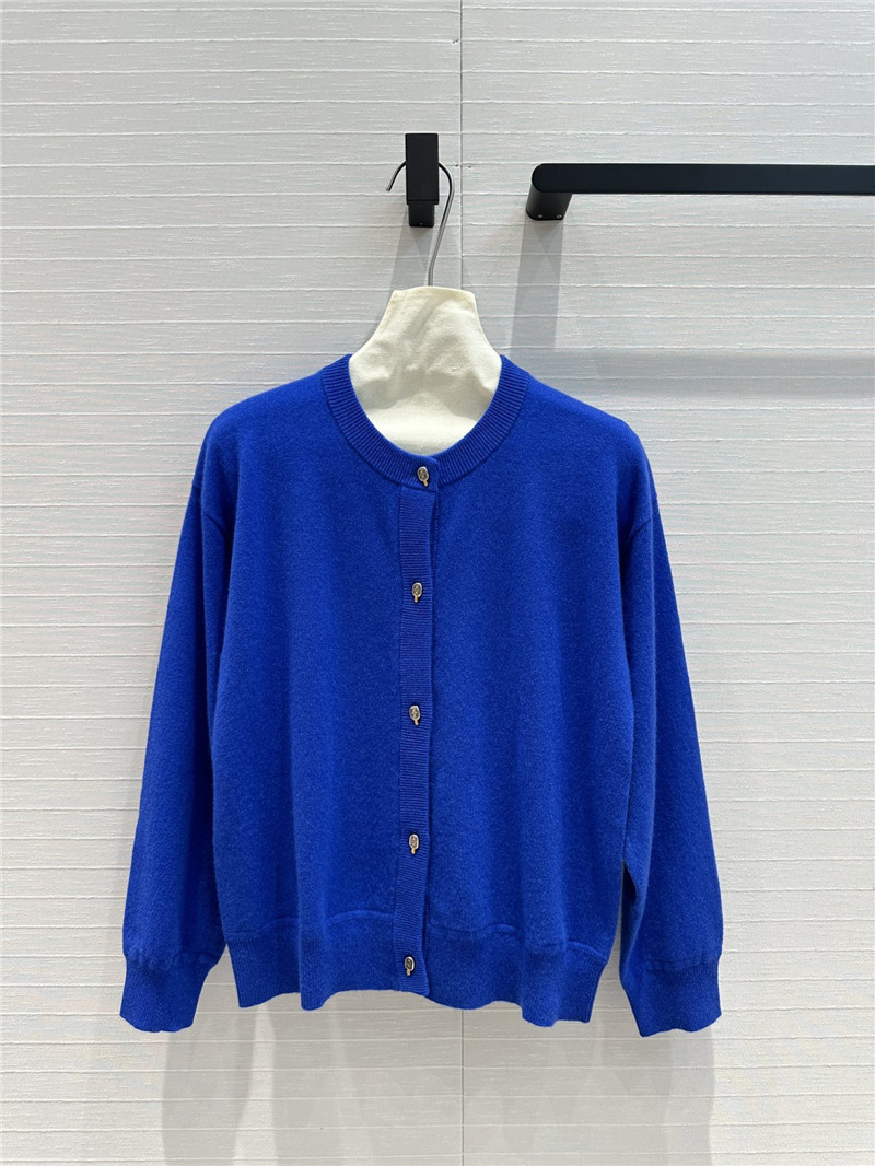 H**me5 round neck cashmere cardigan replica designer clothes