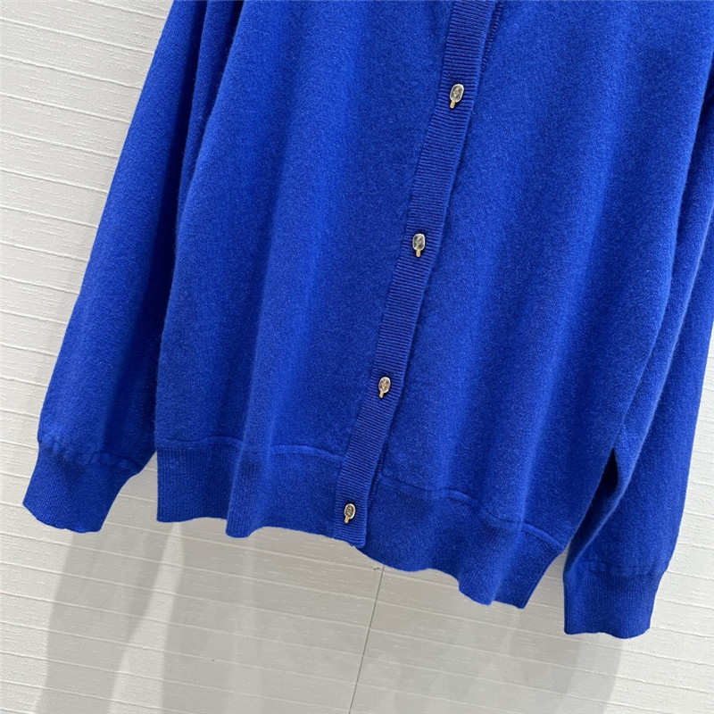 H**me5 round neck cashmere cardigan replica designer clothes