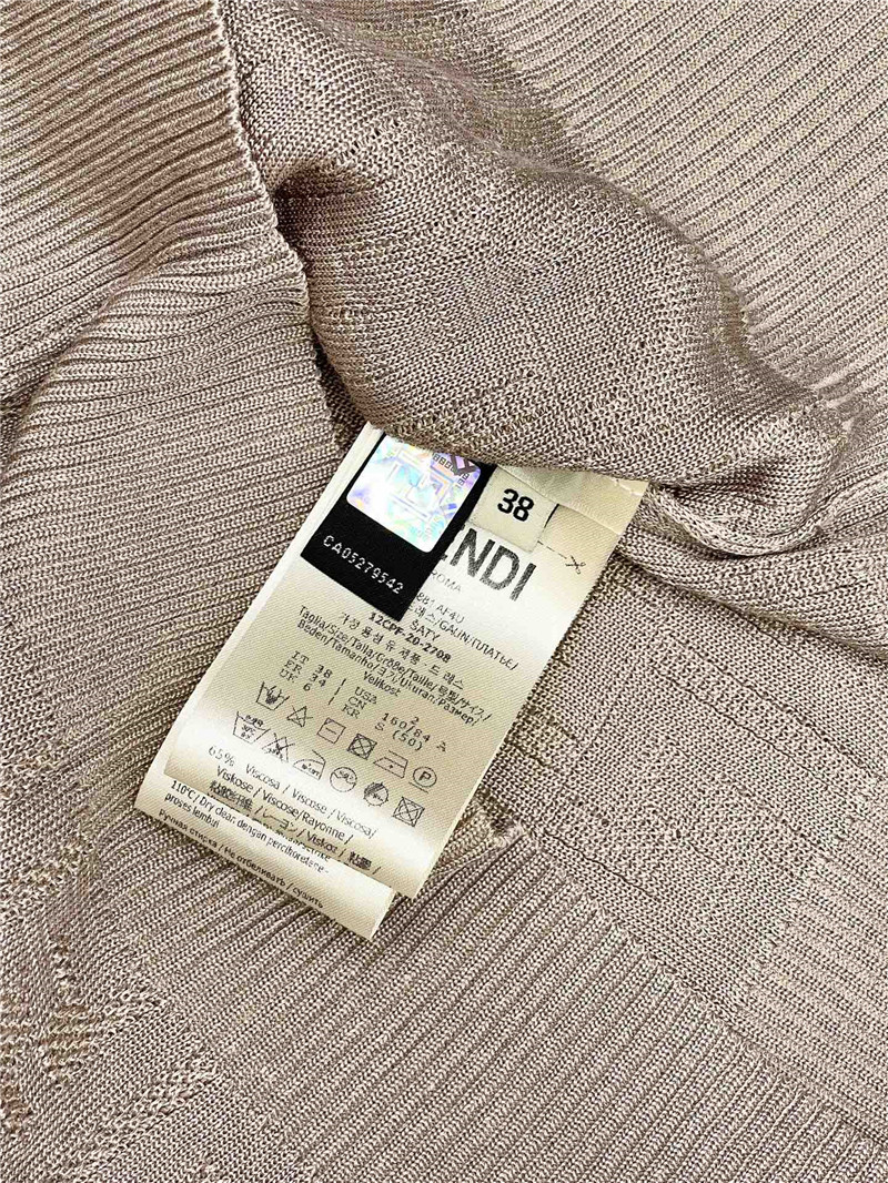 F**di crew neck dress replica d&g clothing