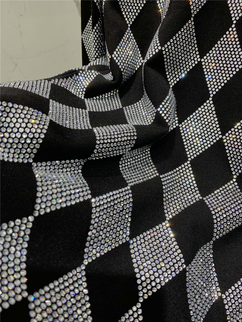 Balmain rhinestone dress cheap replica designer clothes