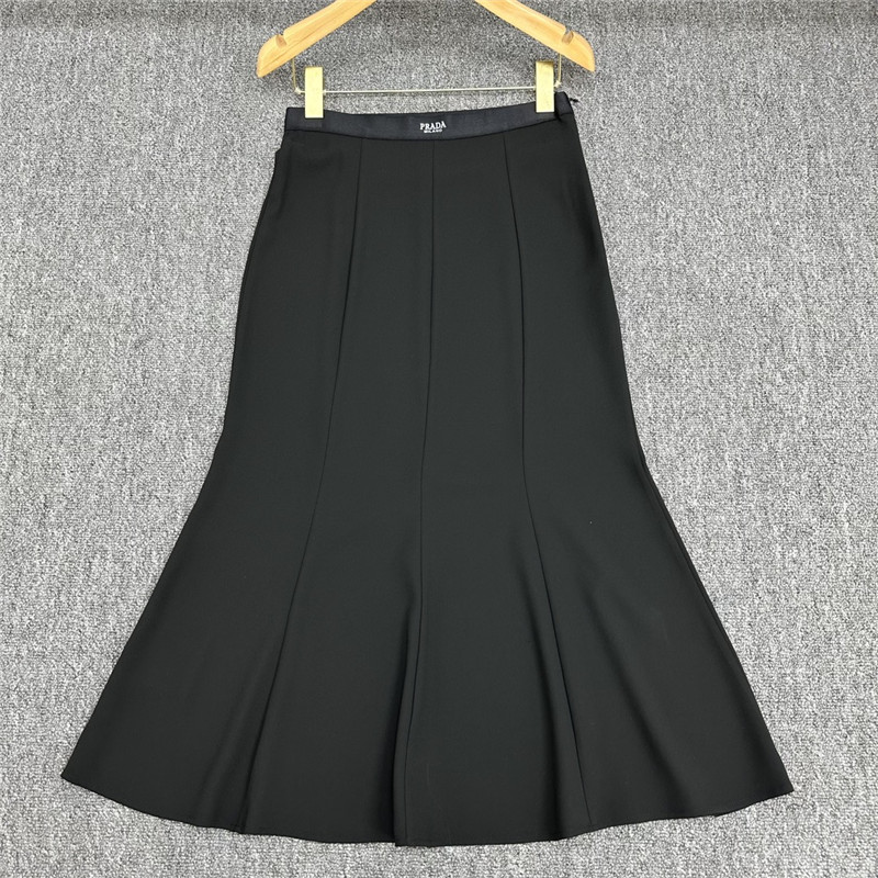 Pra*a high waist fishtail skirt replica clothing sites