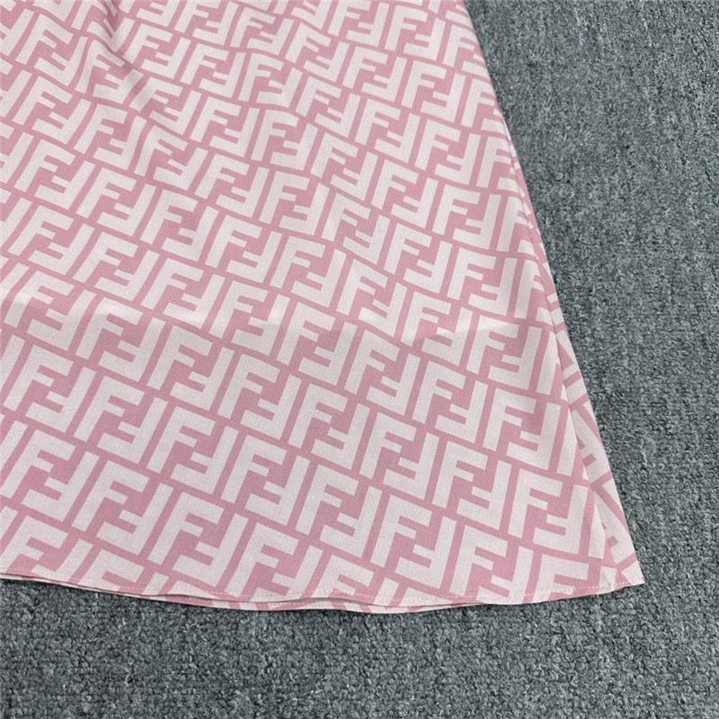 F**di pink high waist skirt replicas clothes