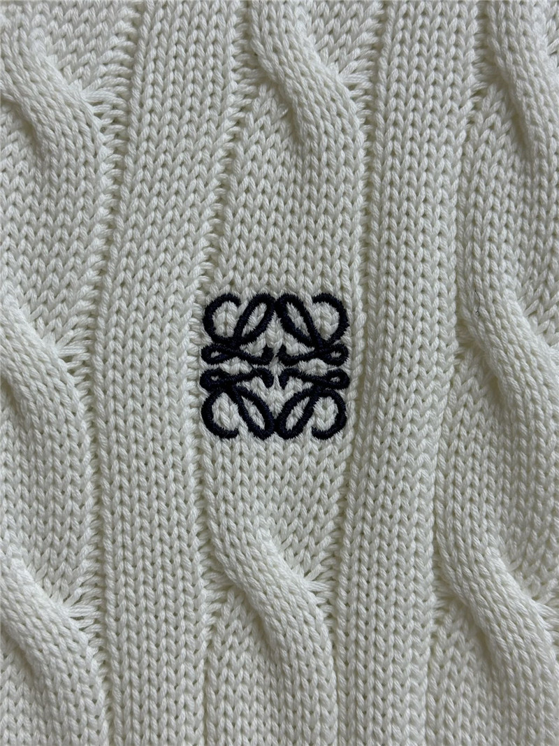 L0ew* cable knit sweater replica d&g clothing