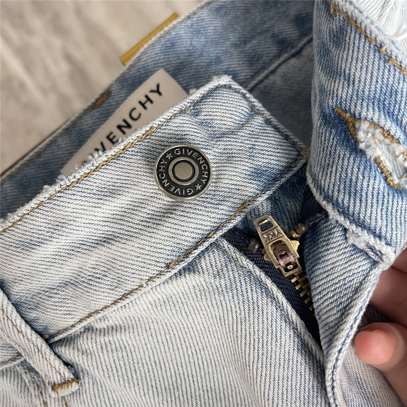 Givenchy ripped jeans replica designer clothes