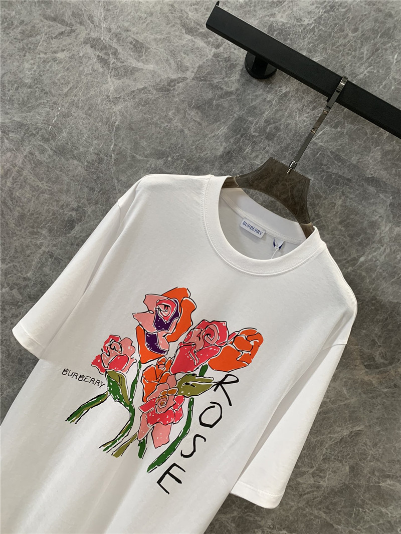 Bv*b*rry printed letter short-sleeved t-shirt replica clothes