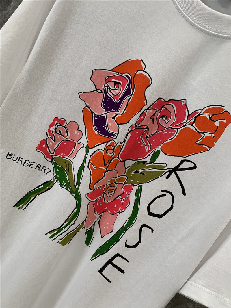 Bv*b*rry printed letter short-sleeved t-shirt replica clothes