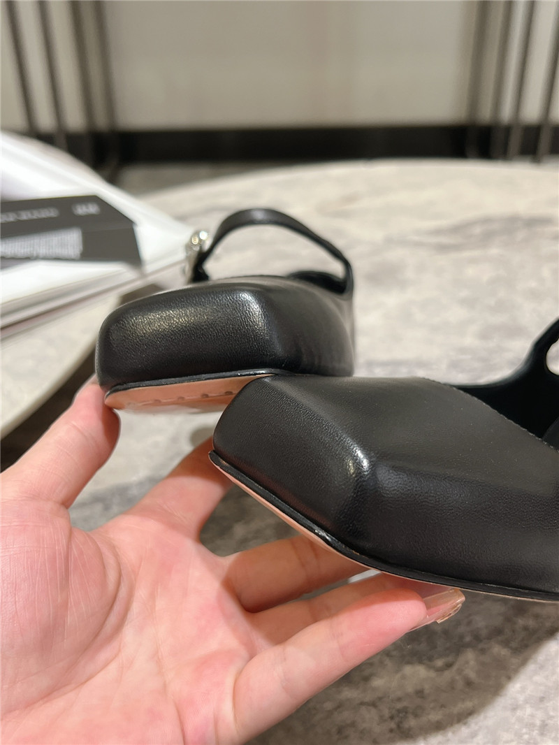 A1exa*der wang billie black mary jane in goat leather