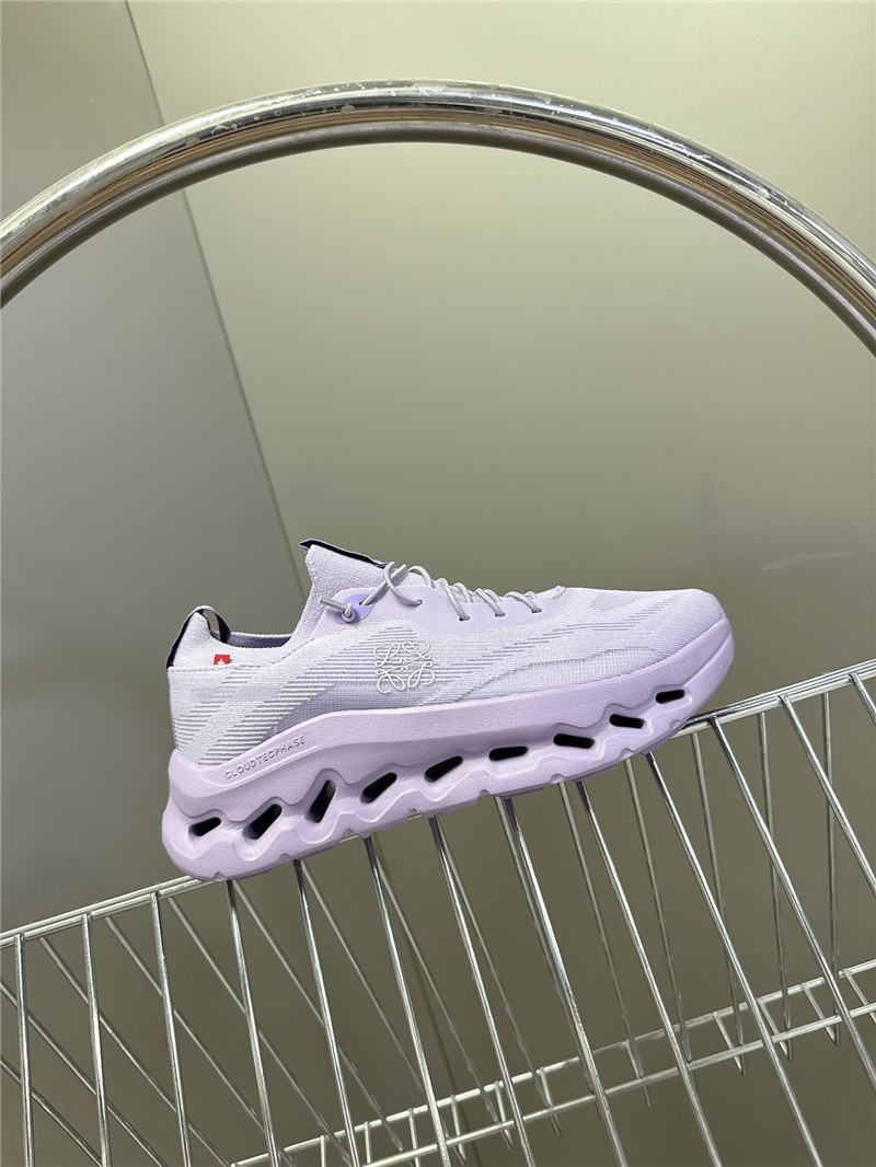 L0ew* + on cloudtilt 2.0 stretch sneakers purple
