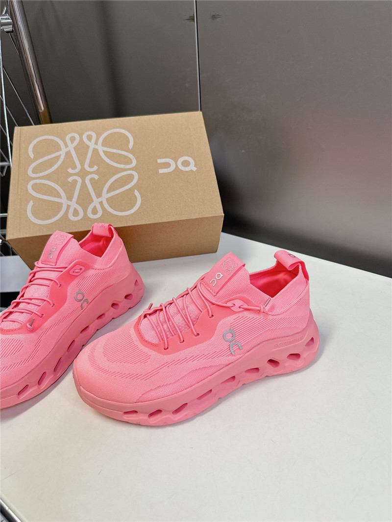 L0ew* + on cloudtilt 2.0 stretch sneakers pink