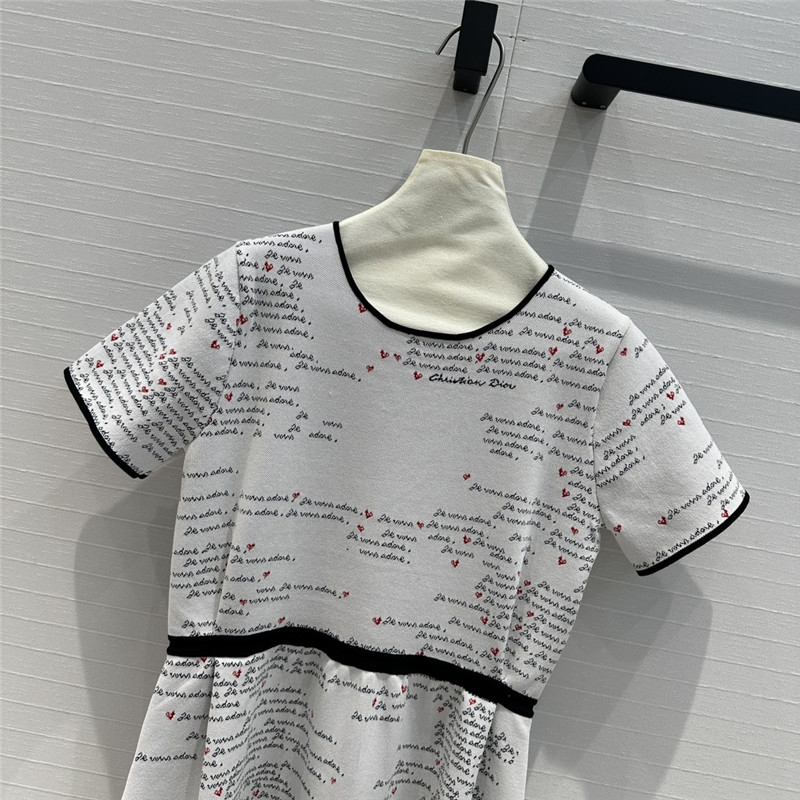 D10r short sleeve dress replica designer clothes