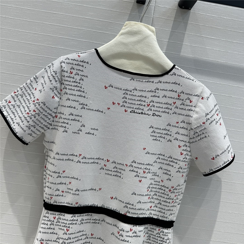 D10r short sleeve dress replica designer clothes