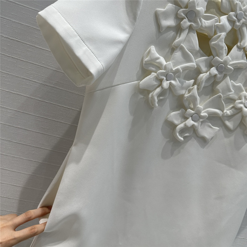 Va1e*ntin0 french elegant white dress replica d&g clothing