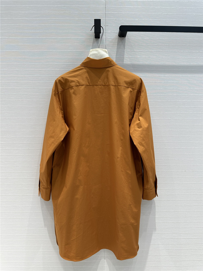 Vanitoo drawstring shirt dress replica designer clothes