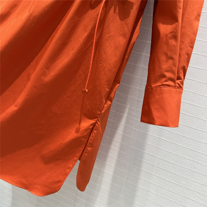 Vanitoo drawstring shirt dress replica designer clothes