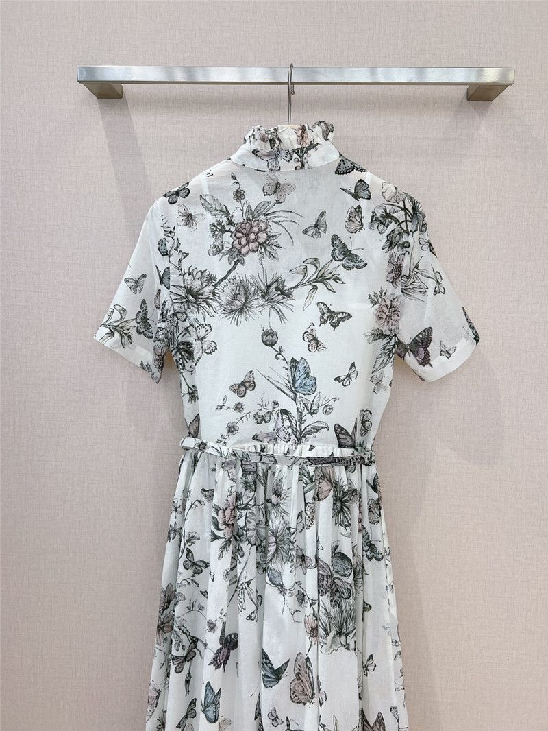 D10r butterfly flower print dress replica clothing sites
