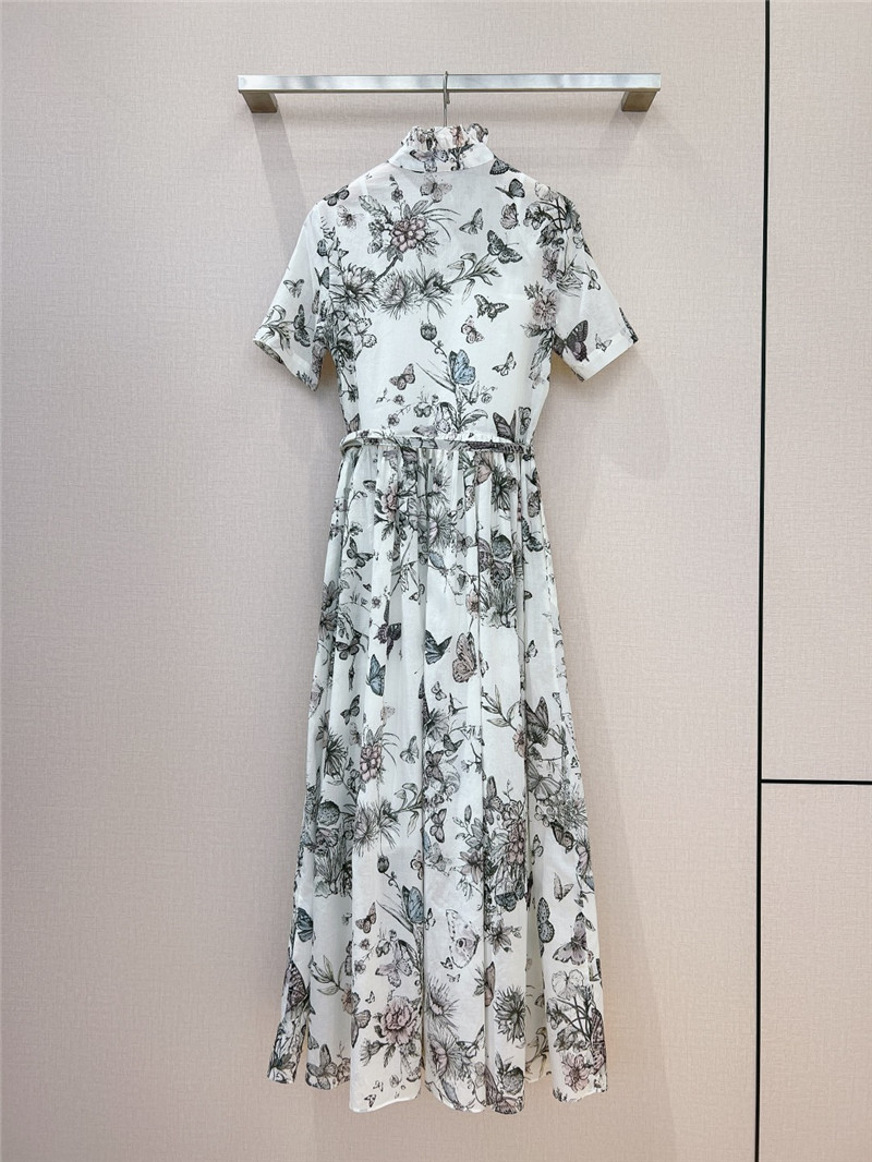 D10r butterfly flower print dress replica clothing sites