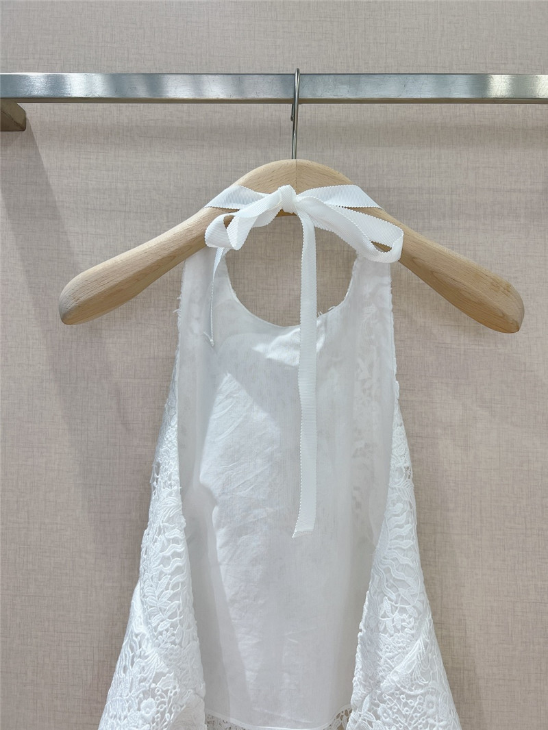 D10r water-soluble embroidered backless suspenders replica clothes