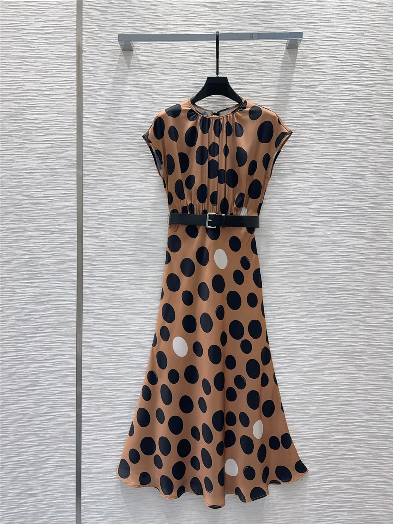 Vanitoo printed sleeveless dress replica clothes