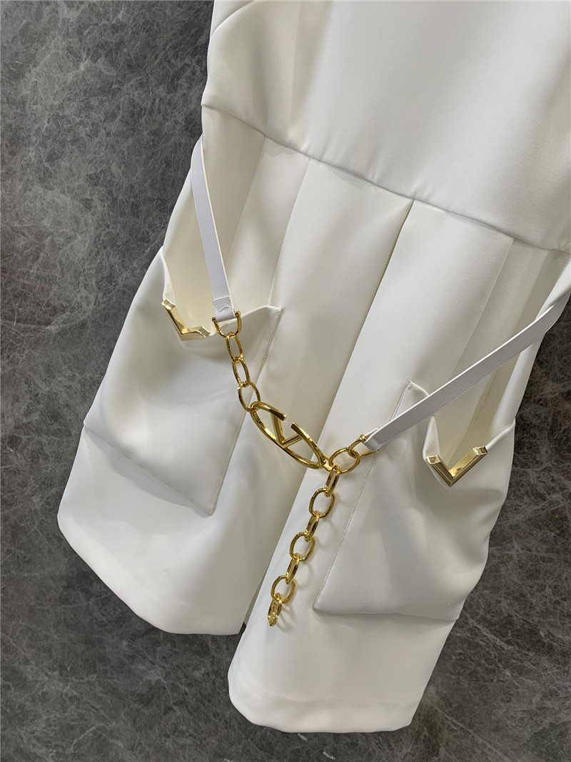 Va1e*ntin0 chain belt short sleeve dress replica d&g clothing