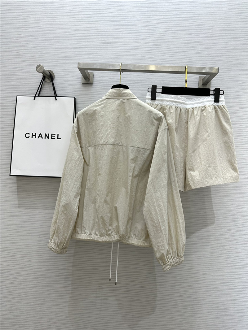 Ch**el vintage casual sun protection suit replica designer clothes
