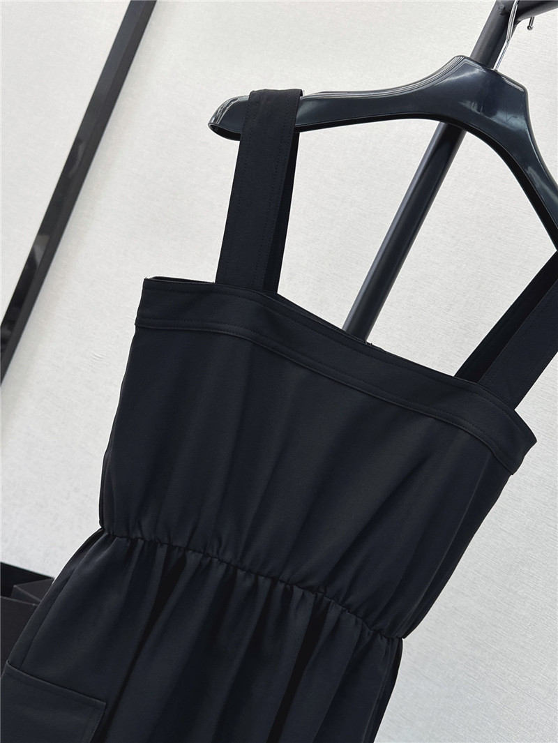 Y51 workwear style sling tube dress replica clothing
